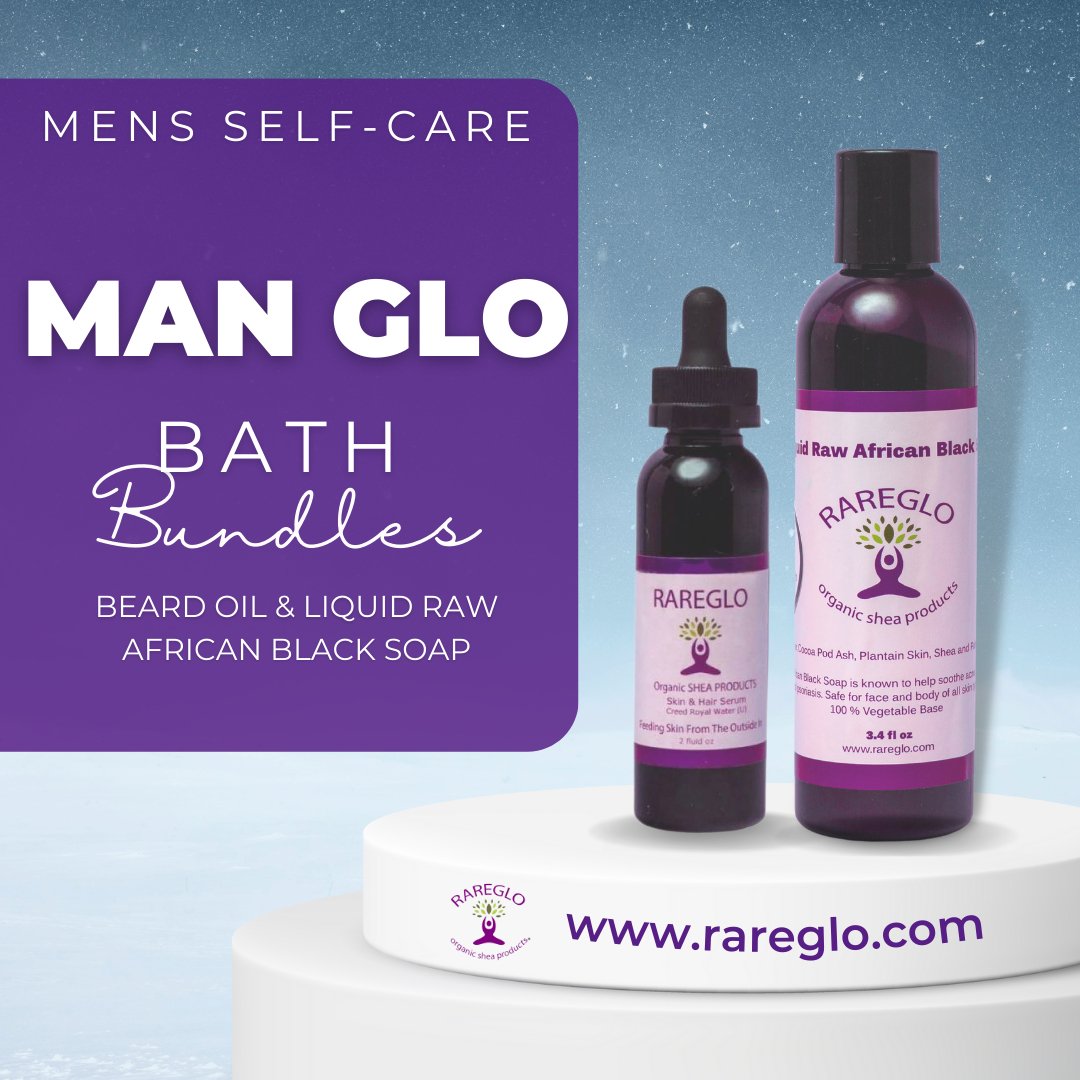 GLO Bath Bundle - RareGlo Organic Shea Products