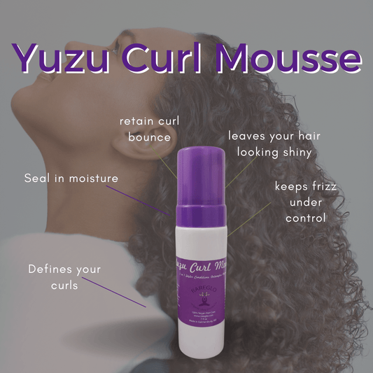 Yuzu Curl Mousse - RareGlo Organic Shea Products