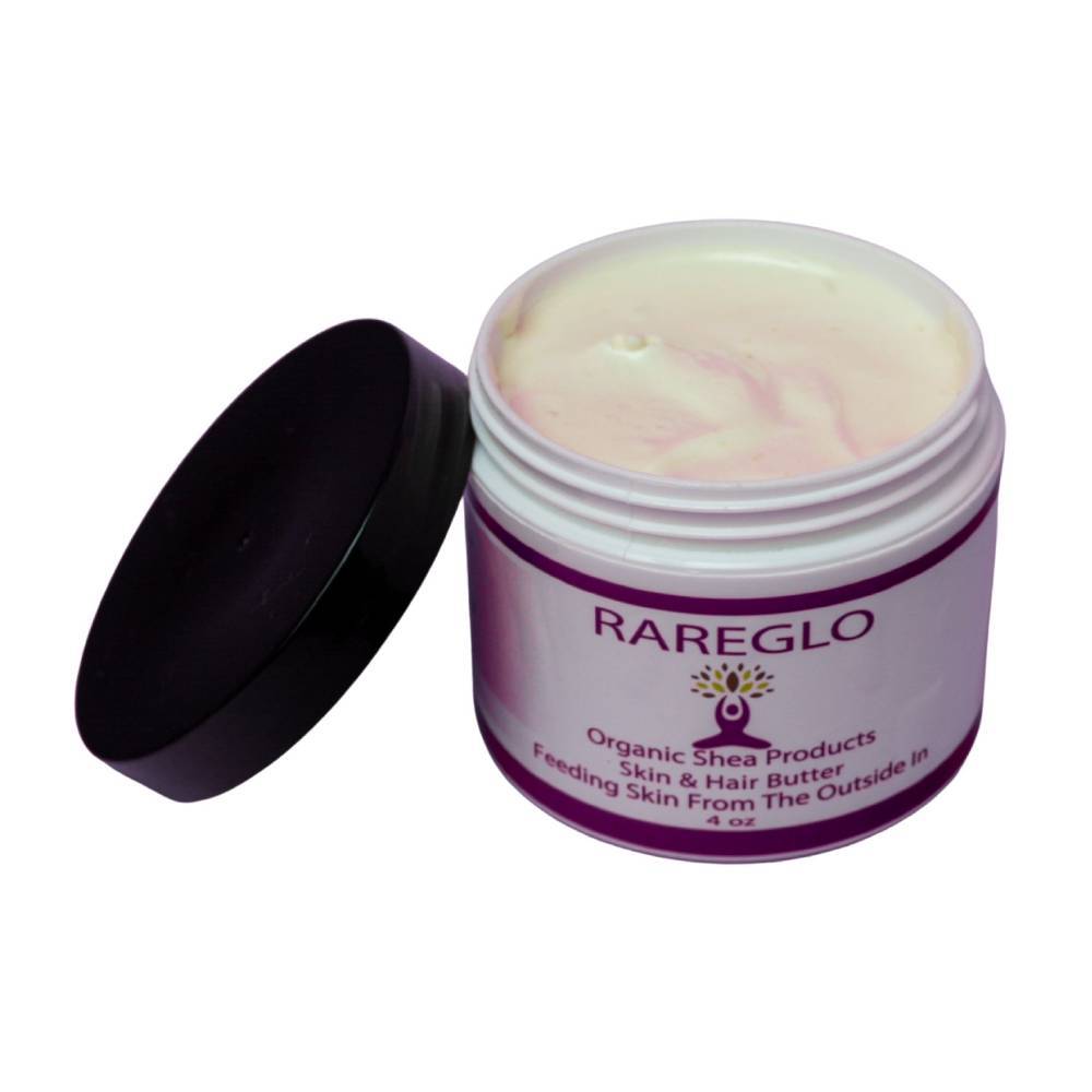 RareGlo Skin & Hair Butter: All-Natural, Nourishing Moisturizer for Radiant  Skin and Lustrous Hair – RareGlo Organic Shea Products